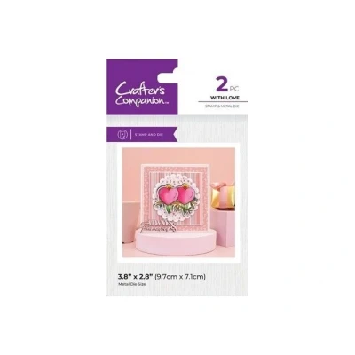 Afbeelding van CC Love is in the Air Clearstamp/Snijmal With