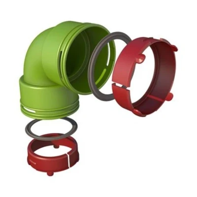 Afbeelding van Ubbink AE48C bocht 90 graden set 0188600