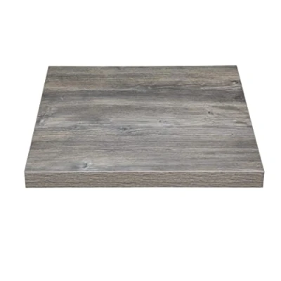 Afbeelding van Bolero Vierkant Melamine Tafelblad Essenhout Effect Voorgeboord FT290
