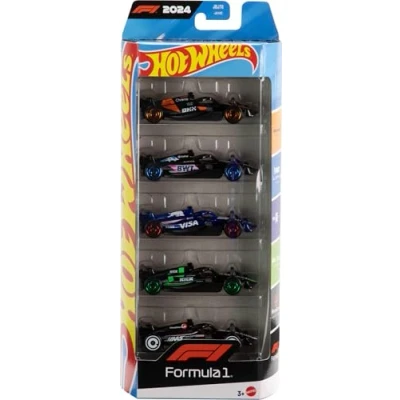 Afbeelding van Hot Wheels Formula 1 Race Team 5 Car Pack