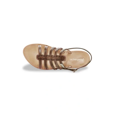 Afbeelding van Les Tropeziennes par M Belarbi Sandalen, Dames, Maat: 37, Marron Leer
