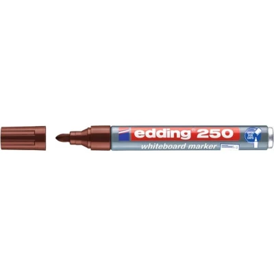 Afbeelding van Edding 250 Whiteboard Marker Bruin