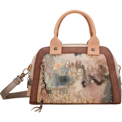 Afbeelding van Anekke Handtas Schoudertas Hollywood Bowling Bag Multicolor Veelkleurig