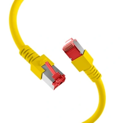 Afbeelding van Techtube Pro Internet Kabel S/FTP CAT6 geel 1 meter