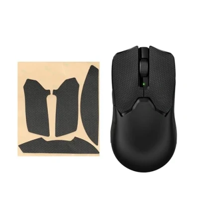 Afbeelding van kwmobile gaming Muis grip tape geschikt voor Razer Viper V2 Pro Antislip muistape in zwart