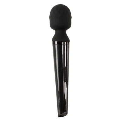Afbeelding van Wand Vibrator met 2 Opzetstukken Zwart