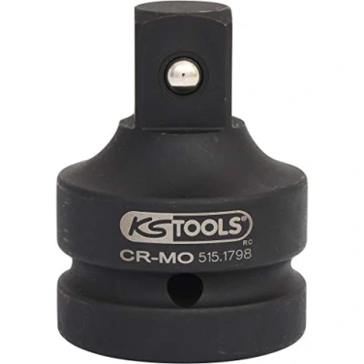 Afbeelding van KS TOOLS 515.1798 E Adapter, ratel 25 (1&quot;)mm (inch) Chroom Molybdeenstaal