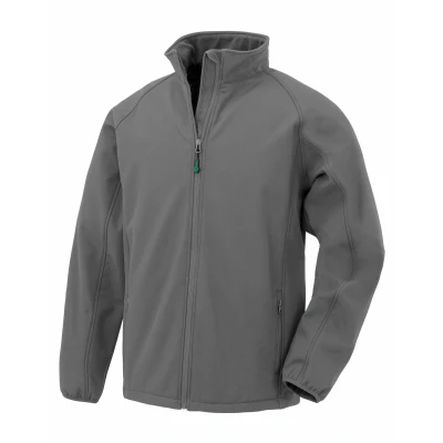 Afbeelding van Result Recycled 2 Layer Printable Youth Softshell Jacket RT901Y grey