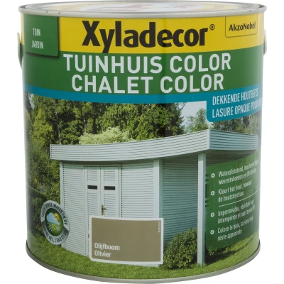 Afbeelding van Xyladecor Color houtbeits tuinhuis 2,5l olijfboom