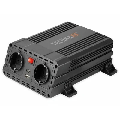 Afbeelding van Technaxx TE19 Omvormer 600 W 12 V/DC 230 V/AC