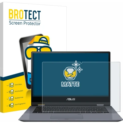 Afbeelding van BROTECT Screenprotector voor ASUS VivoBook Flip 14 TP412UA Folie Beschermfolie matte
