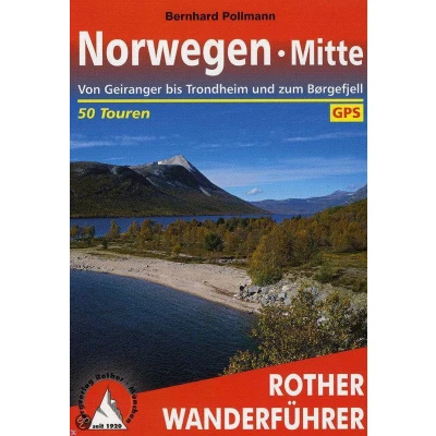 Afbeelding van Rother Wanderfüher Norwegen Mitte / Centraal Noorwegen Wandelgids
