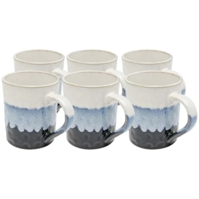 Afbeelding van Mokken Brezza blauw (6/set) Kare Design