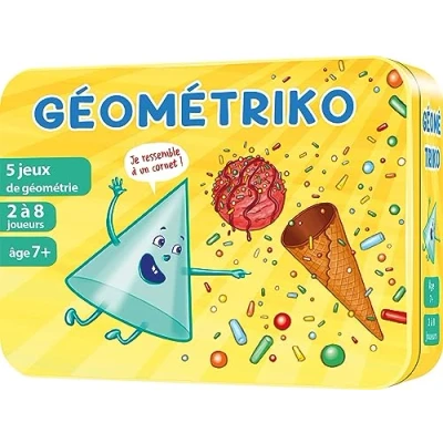 Afbeelding van Asmodee Aritma Geometriko Bordspellen Kaartspellen Educatieve spellen Kinderspelletjes vanaf 7 jaar 2 tot 8 spelers Franse versie