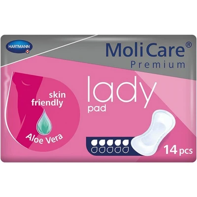 Afbeelding van Hartmann Molicare Premium Lady Pads 5 druppels 24 pakken van 14 stuks
