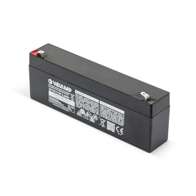 Afbeelding van Oplaadbare loodbatterij, 12 V, 2,2 Ah, ideaal voor UPS, alarmsystemen, videobewaking, hobby...