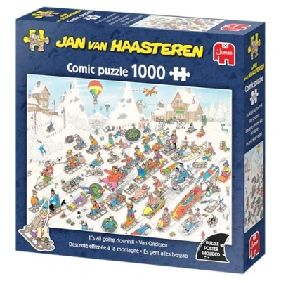 Afbeelding van Jan Van Haasteren Onderen (1000 stukjes)