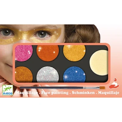 Afbeelding van Djeco schmink metallic