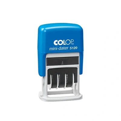 Image de Colop MiniDater S 120 1452000200 Tampon dateur Noir 19 x 4 mm