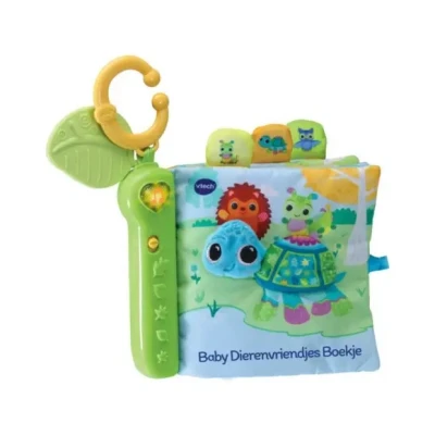 Afbeelding van VTech Baby Dierenvriendjes Babyboekje Interactief Speelgoed Kinderboeken Maak Kennis met Dieren &amp; Muziek 6 tot 36 Maanden