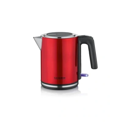 Afbeelding van Severin WK 3427 Waterkoker hoogwaardig roestvrij staal XXL opening bediening met één hand Rood