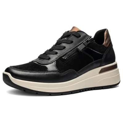Afbeelding van Ara Garda Sneakers Dames Zwart