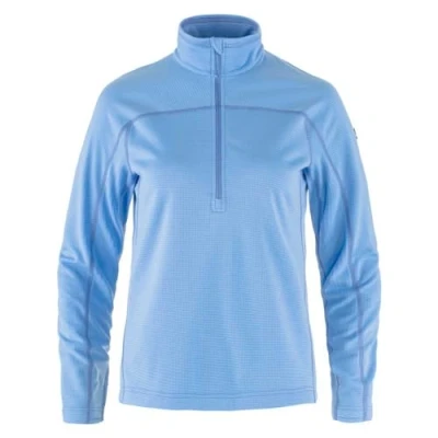 Afbeelding van Abisko Lite Fleece Half Zip Shirt Dames Ultramarine200 L Blauw Outdoor