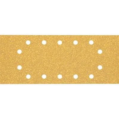 Image de BOSCH 2608900846 Feuille abrasive Expert C470 Best for Wood and Paint, 115 x 280 mm, grain 40, 14 trous (10 pcs)