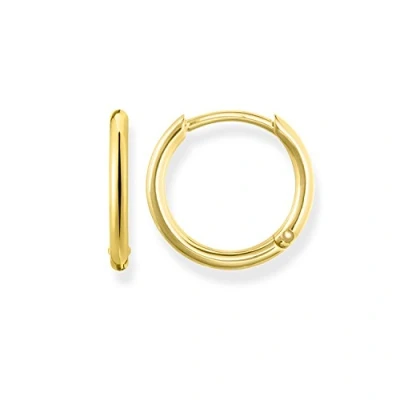 Afbeelding van Thomas SABO Creolen Klein Oorbellen, Dames, Maat: One Size, Gold coloured