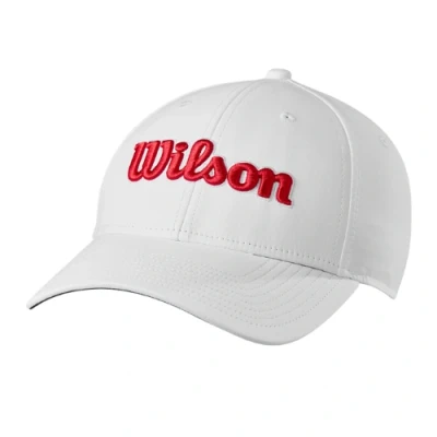 Afbeelding van Wilson Pro Tour Cap Wit/Rood
