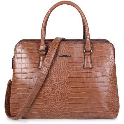 Afbeelding van Wimona Arianna 5001 Schoudertas Cognac