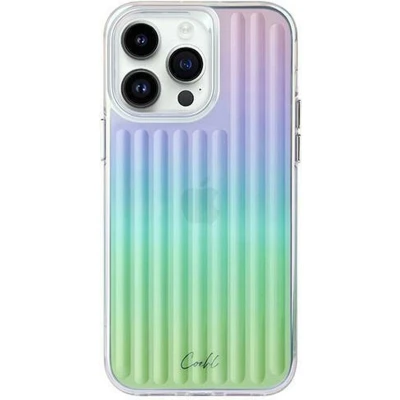 Afbeelding van UNIQ Coehl Linear Back Cover hoesje voor Apple iPhone 14 Pro Max Opaal/Glanzend