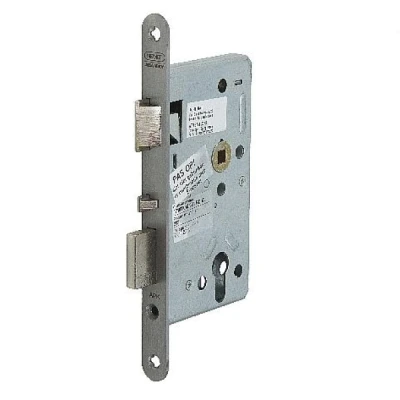 Afbeelding van Nemef 699 zelfvergrendelend paniekslot met wisselfunctie E DR. 1+3 doornmaat 60 PC 72 voorplaat afgerond 24x235 mm EN179