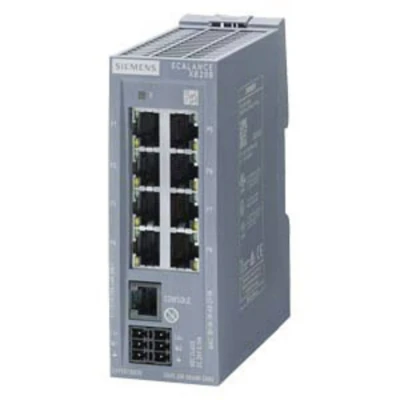 Afbeelding van Siemens 6GK5208 0BA00 2AB2 Netwerk switch 10 / 100 MBit/s