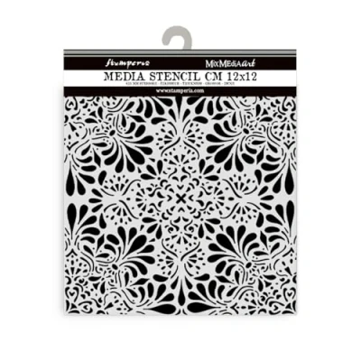 Afbeelding van Stamperia Lace Thick Stencil 12x12cm (KSTDS26)