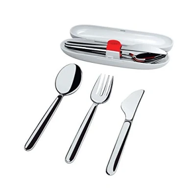 Afbeelding van Alessi Bestekset, zwart, Eén maat 3