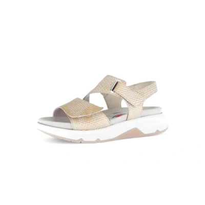 Afbeelding van Gabor Rollingsoft Sandalen wit Synthetisch Dames Maat 42.5