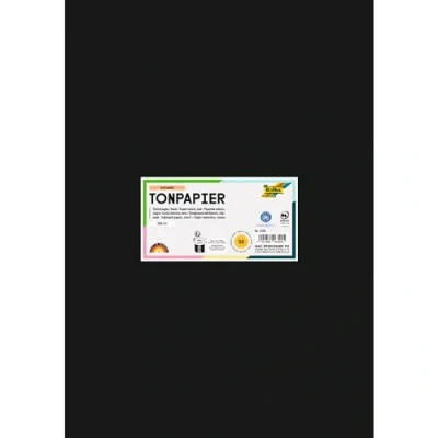 Afbeelding van Folia, Doe het zelf papier, Tekenpapier gekleurd formaat A3 (130 g/m², 50 x)