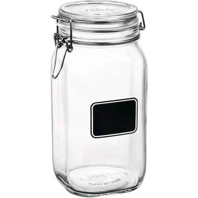 Afbeelding van Bormioli Rocco Weckpot Krijt Fido 11 x cm / 1.5 liter