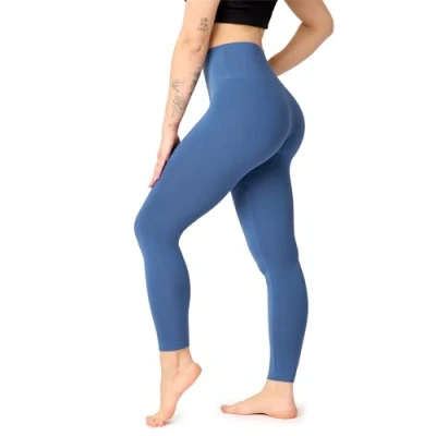 Afbeelding van Bellivalini BLV BLV50 289 LE Dames Leggings Sport Vrijetijdsbroek Lang Viscose Sporbroek Yogabroek Jeans S