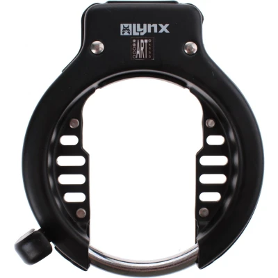 Afbeelding van Lynx Fiets Ringslot Fietsslot Frameslot ART2 10 mm pendikte Corrosiewerend Zwart