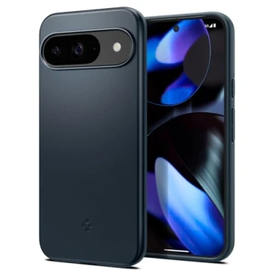 Afbeelding van Spigen Thin Fit Hoesje Geschikt voor Google Pixel 9 / Pro Back Cover Metal Slate