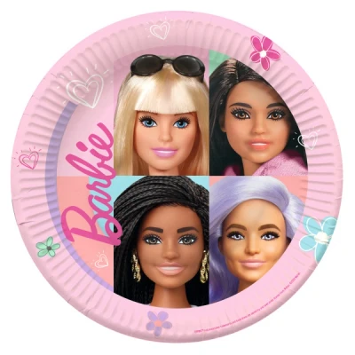 Afbeelding van Barbie Sweet Life Borden per 8 stuks