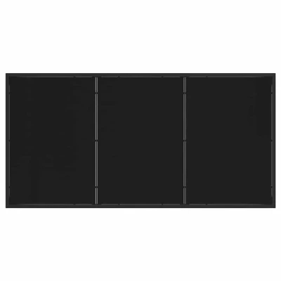 Afbeelding van vidaXL 7 delige tuin eet set Lichtgrijze poly rattan