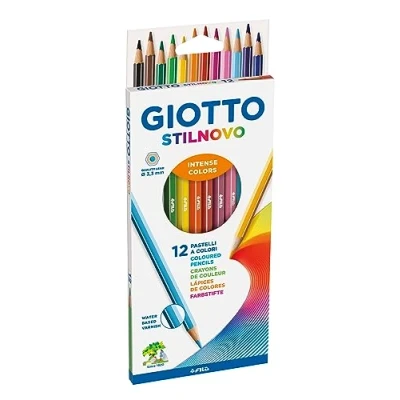 Afbeelding van Potlood Giotto Stilnovo assorti 12st