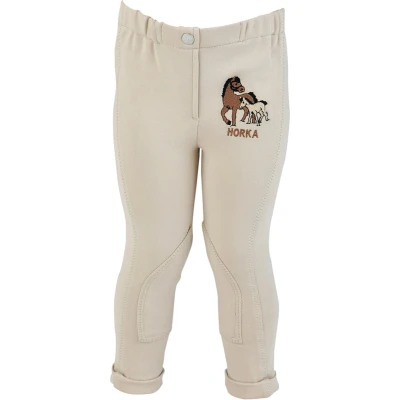 Afbeelding van Horka Rijbroek Minis Kids Beige 116
