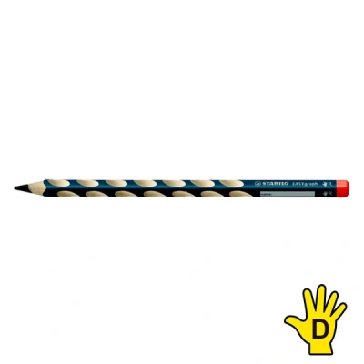 Image de Stabilo Easy Graph crayon 3.15 mm (HB) version droitier