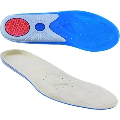 Afbeelding van Premium Gel Inlegzolen voor Schoenen Vermindering van overmatige belasting en verbeterd comfort Dagelijks gebruik, Sport Werk. Heren &amp; Vrouwen Werkschoenen, Wandelschoenen Maat: 36 37