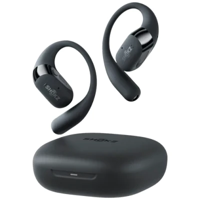 Image de Ecouteurs sans fil Shokz OpenFit 2 Plus à conduction aérienne Noir