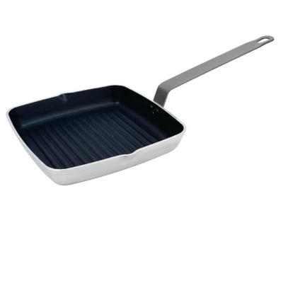 Afbeelding van Vogue vierkante grillpan 24cm